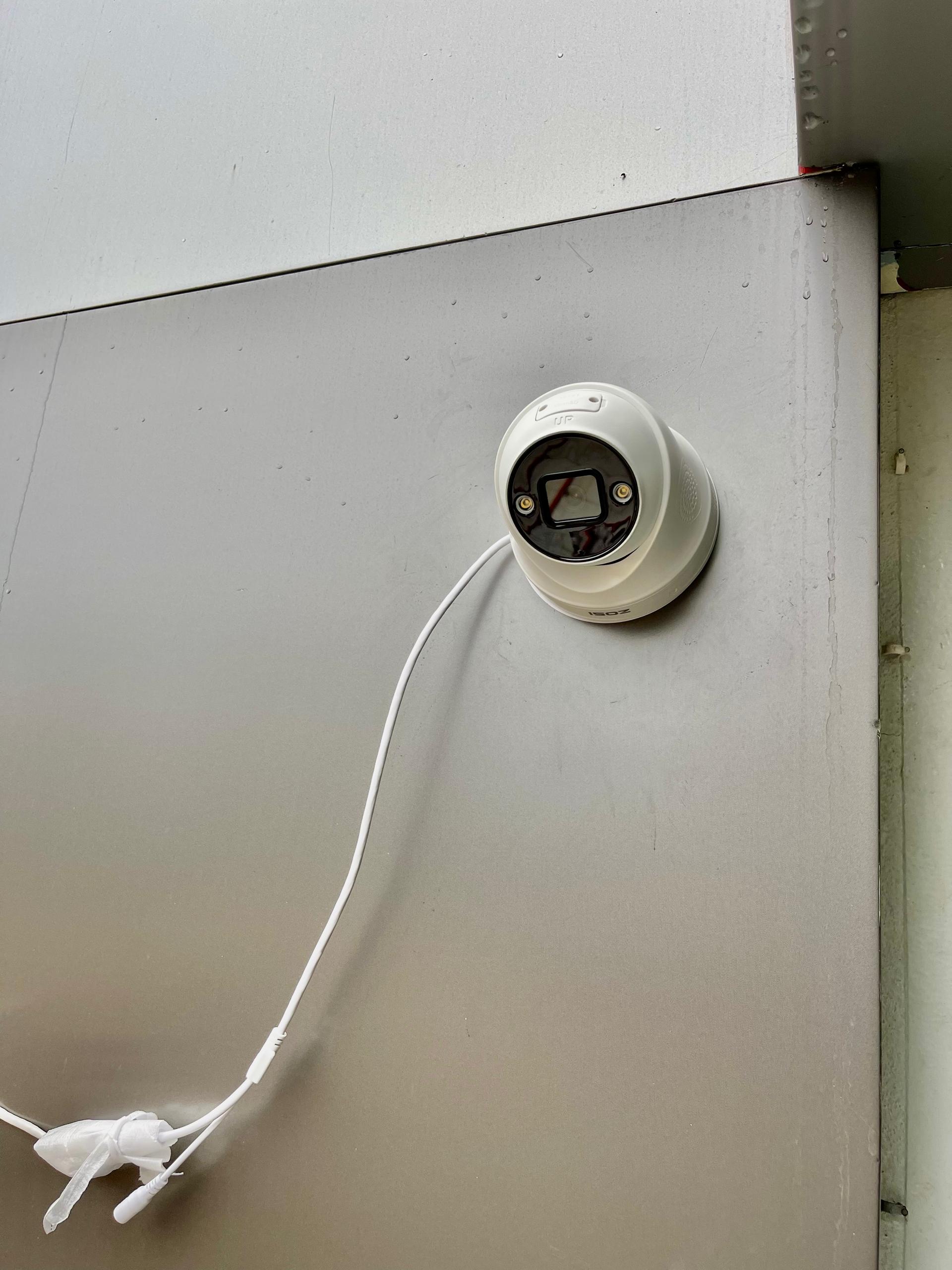 Caméra vidéosurveillance panoramique installation Coyah Guinée